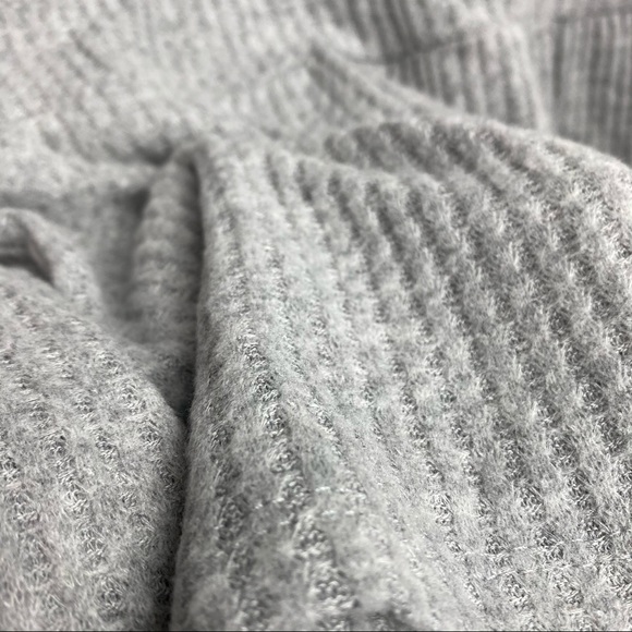 Art Class casual soft gray dress, waffle texture - Picture 10 of 10